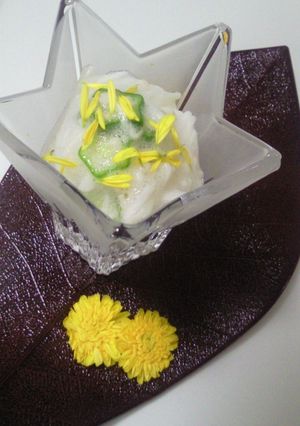 ふわふわ長芋の山葵酢-レシピのメイン写真
