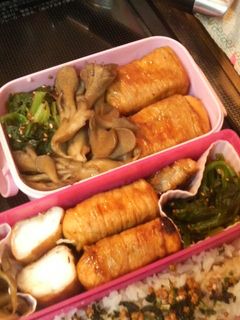 お弁当:はんぺんの豚肉巻き-レシピのメイン写真