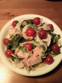 新たまねぎたっぷり!春色サラダパスタ!!-レシピのメイン写真