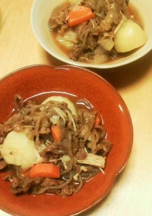 フライパン一つで簡単本格肉じゃが-レシピのメイン写真