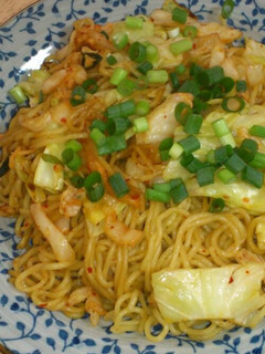 簡単★キャベツのキムチ焼きそば-レシピのメイン写真