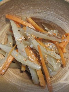 ☆ヤーコンのキンピラ塩麹味☆-レシピのメイン写真