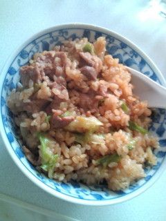 豚肉とレタスの生姜焼き風チャーハン-レシピのメイン写真