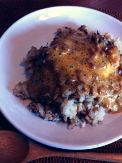 一人ランチ 納豆チャーハン-レシピのメイン写真