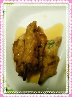 インゲンの豚肉巻き天ぷら-レシピのメイン写真