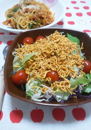 *ざくざく美味しい♪ベビースターサラダ*-レシピのメイン写真