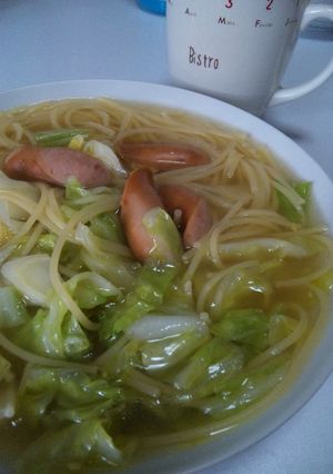 スープパスタ-レシピのメイン写真