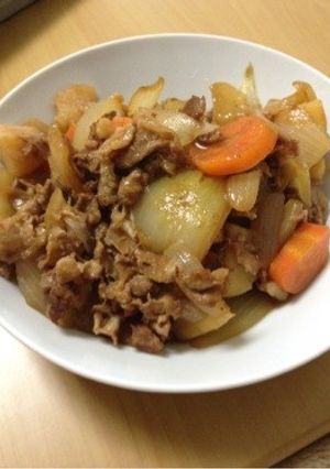 オイスターソース 肉じゃが-レシピのメイン写真