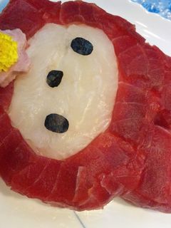 マイメロキャラ寿司(デコ寿司)-レシピのメイン写真