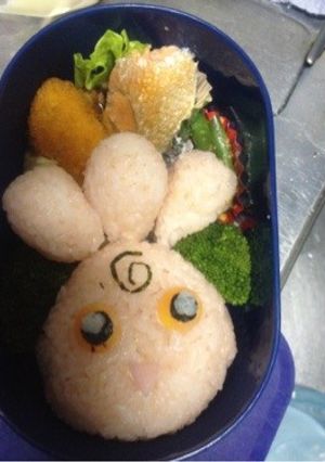 キャラ弁 ポケモン ププリン-レシピのメイン写真