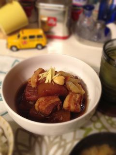 圧力鍋でトロトロ煮物★大根と豚の角煮-レシピのメイン写真