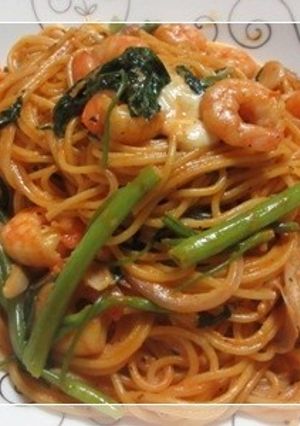 トマトクリームのパスタ-レシピのメイン写真