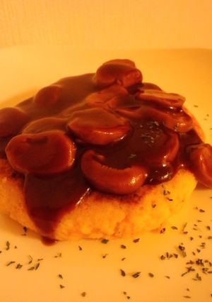 冷めてもふわふわ豆腐ハンバーグ-レシピのメイン写真