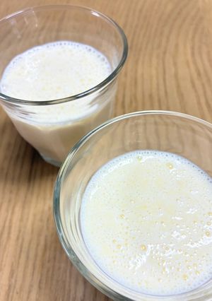 バナナとマンゴーソースのスムージー-レシピのメイン写真