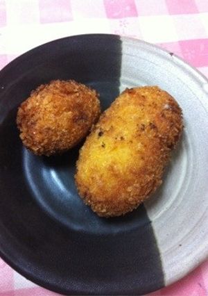 おうちで簡単かにクリームコロッケ-レシピのメイン写真