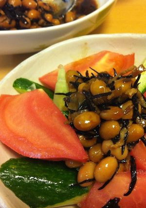大豆とひじきのドレッシング-レシピのメイン写真