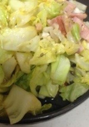 春キャベツ炒めレモン風味-レシピのメイン写真