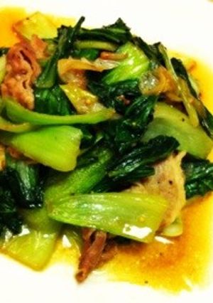 ぶたちんげん菜-レシピのメイン写真