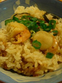 ホタテのバター醤油ご飯(炊飯器で炊く)-レシピのメイン写真