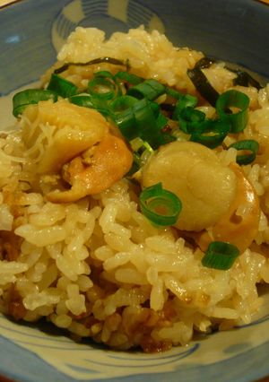 ホタテのバター醤油ご飯（炊飯器で炊く）-レシピのメイン写真