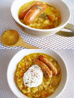 栄養満点★ミルクカレーリゾット-レシピのメイン写真