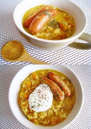 栄養満点★ミルクカレーリゾット-レシピのメイン写真
