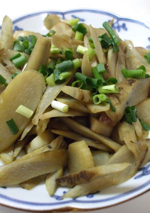 薫る♪　ウドと牛蒡のきんぴら-レシピのメイン写真