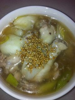 手羽元と葱の塩麹のとろとろ煮-レシピのメイン写真