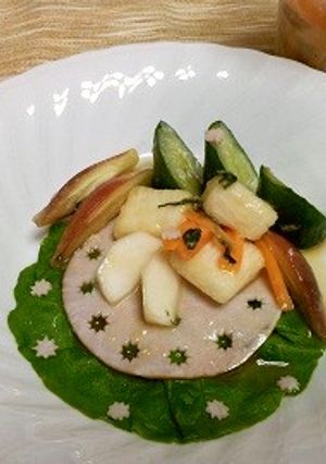 余った野菜でMIXサラダ＆１夜漬け★-レシピのメイン写真