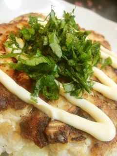 低糖質*豆腐&おからのお好み焼き風-レシピのメイン写真