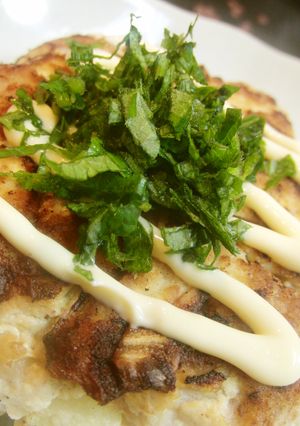低糖質＊豆腐＆おからのお好み焼き風-レシピのメイン写真
