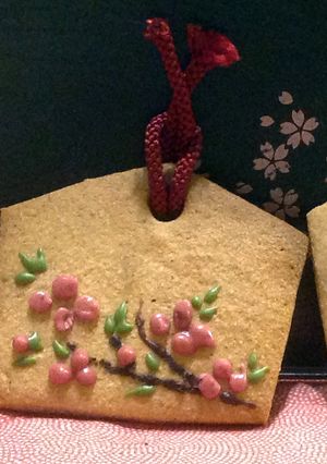 受験生応援❗️型紙付✿絵馬クッキー✿-レシピのメイン写真