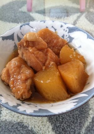 鶏モモと大根の醤油麹煮込み-レシピのメイン写真