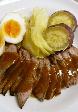簡単★手作り焼き豚&味付タマゴ-レシピのメイン写真