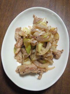 豚肉と葱の塩胡椒炒め-レシピのメイン写真