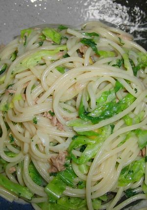 春キャベツたっぷりパスタ♪-レシピのメイン写真