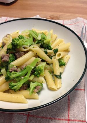 ブロッコリ＆イタリアンソーセージのペンネ-レシピのメイン写真