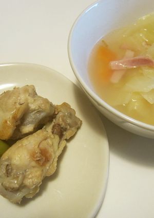 手羽肉でカンタンに２品作っちゃおう！-レシピのメイン写真