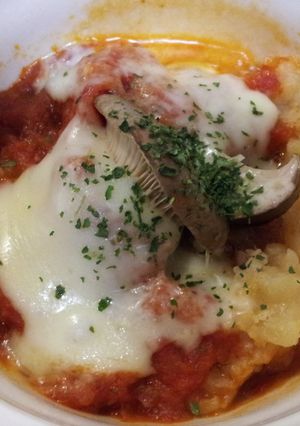 ポテトときのこのトマトグラタン☆リメイク-レシピのメイン写真