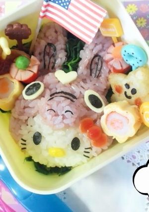 H@ppyキャラ弁.RODYKitty-レシピのメイン写真