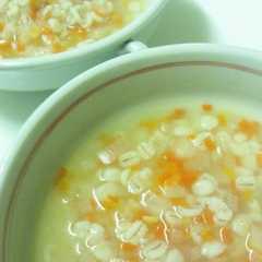 押し麦のやさしい野菜スープ-レシピのメイン写真