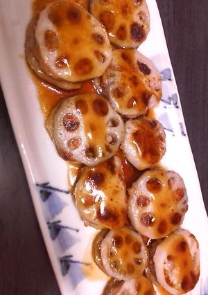 れんこんのはさみ焼き-レシピのメイン写真