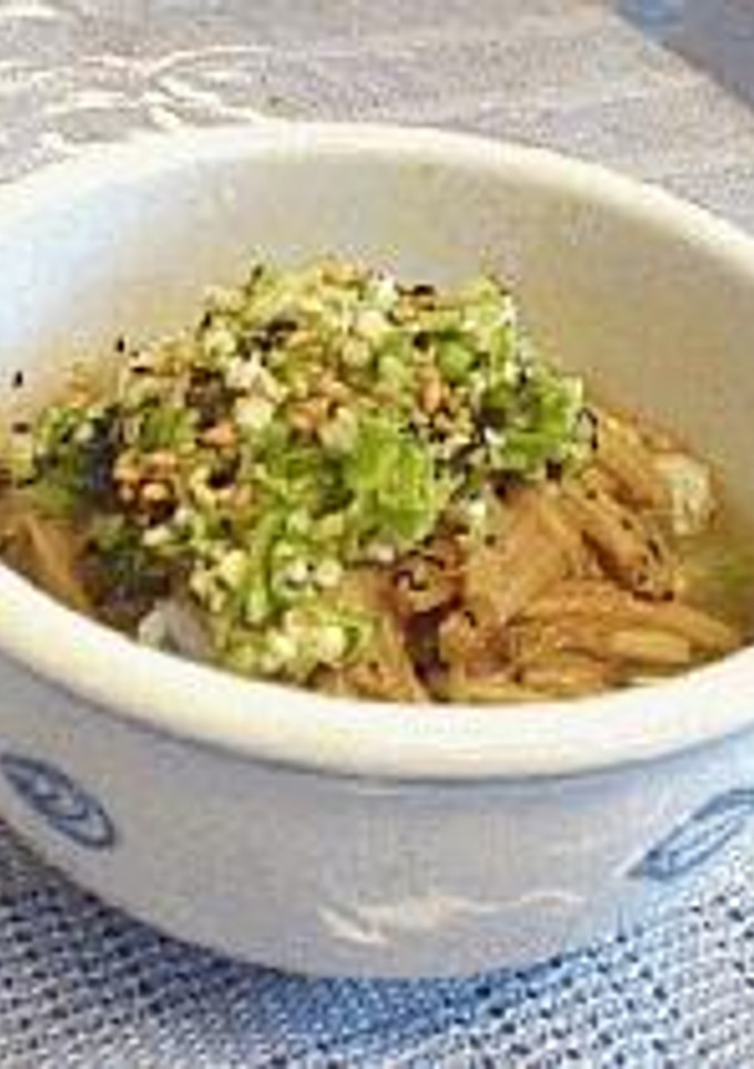 オクラ・えのきのせご飯茶漬け-レシピのメイン写真