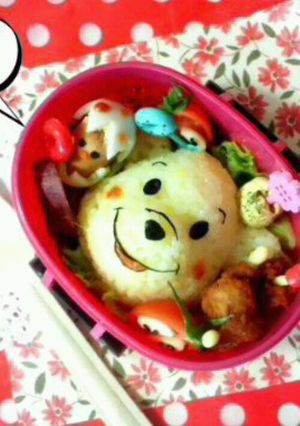 H@ppy.キャラ弁 ぷーさん-レシピのメイン写真