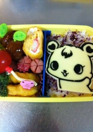キャラ弁 ラブラ-レシピのメイン写真