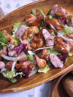 鶏肉のサラダ-レシピのメイン写真