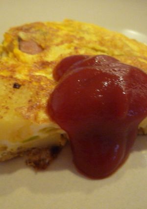 おいしい～野菜たっぷりオムレツ-レシピのメイン写真