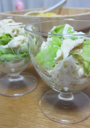 春キャベツと湯葉の和えもの-レシピのメイン写真