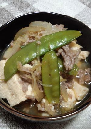 そぼろ肉豆腐-レシピのメイン写真