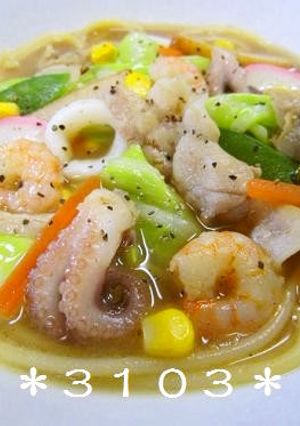 ＊パスタでちゃんぽん＊-レシピのメイン写真